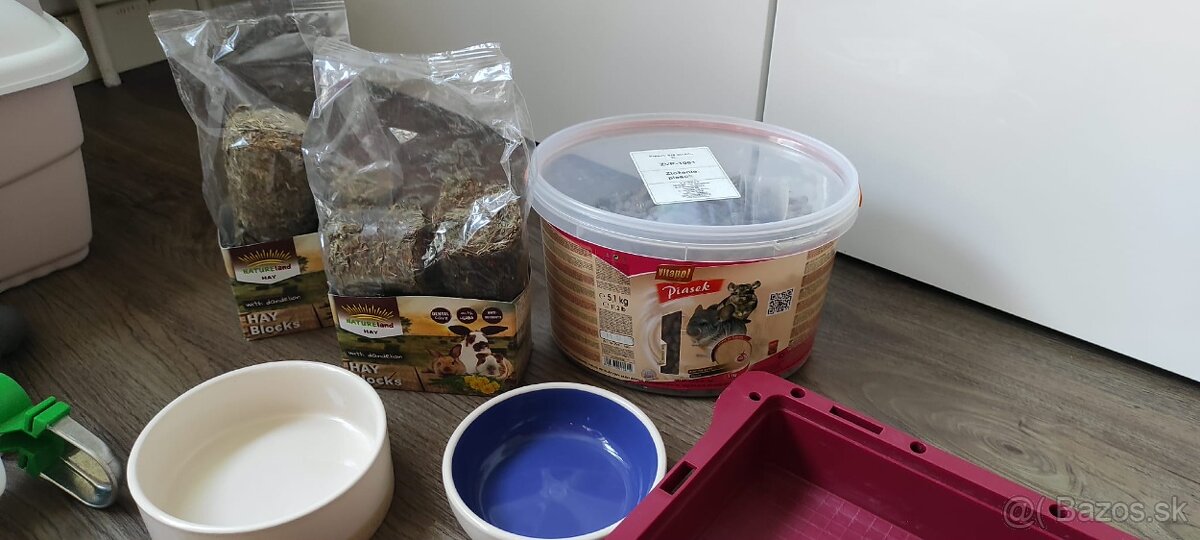 Klietka (extra veľká) a komplet výbava pre zajaca/morčatá - 10