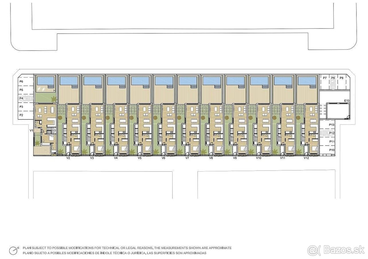 Moderné vily s bazénom a parkoviskom v blízkosti pláže v Mil - 10