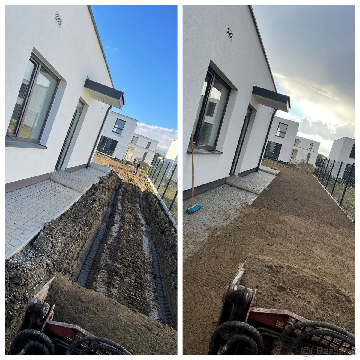 Základové dosky, spevnené plochy, pripojky, stavby na kľúč - 10