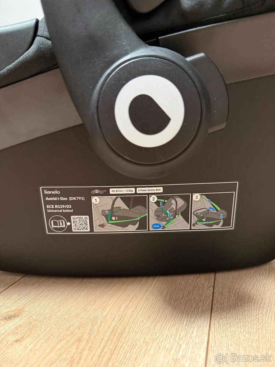 Autosedačka (vajíčko) Lionelo astrid i-size+ Isofix - 10