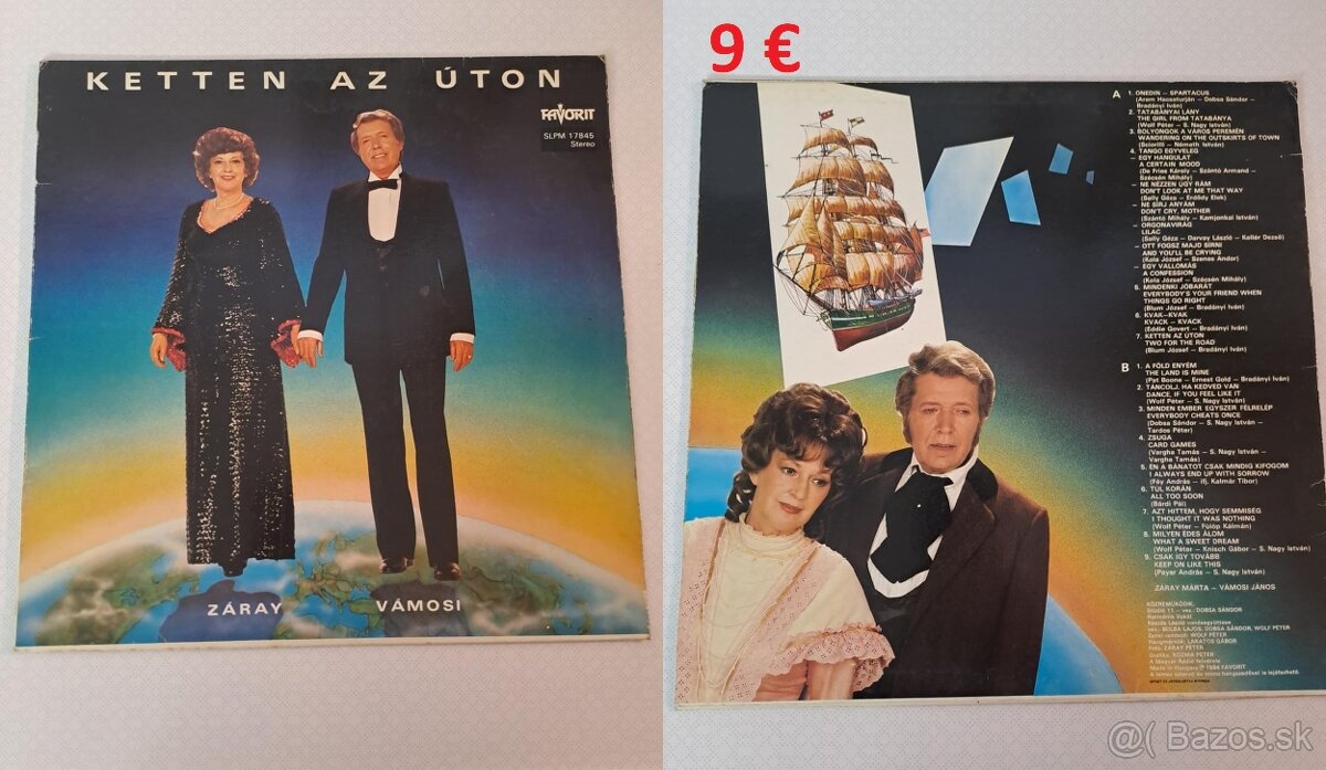 Predám gramofónové LP platne: - 10