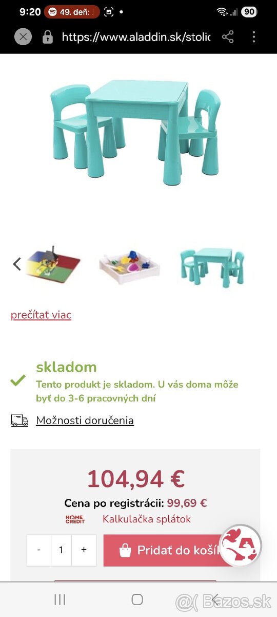 Stol a stolicky - 10