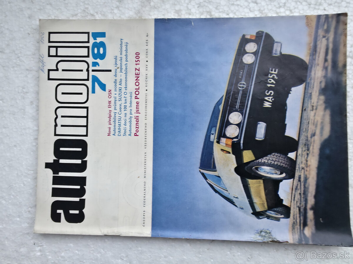 Automobil 1981 - 10