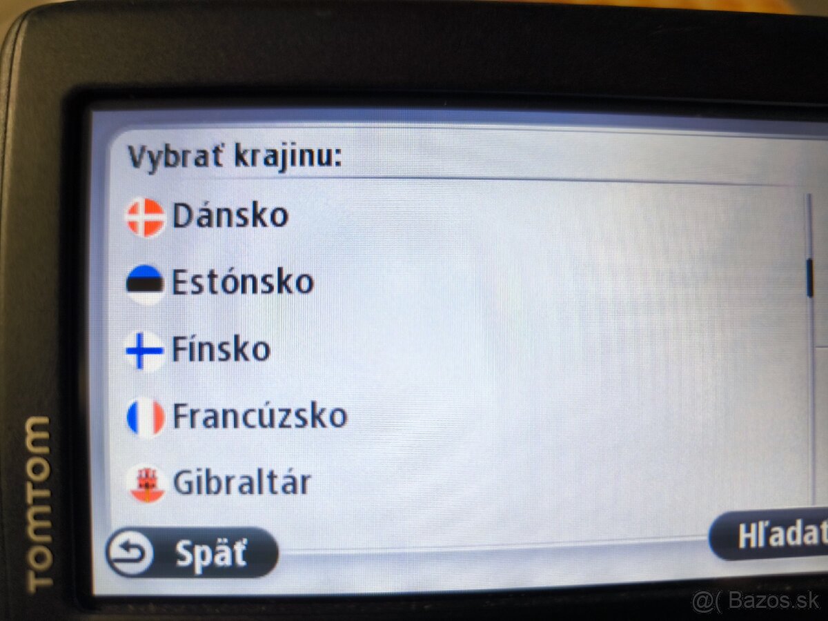 Predám gps navigáciu TomTom start xl Central europe - 10
