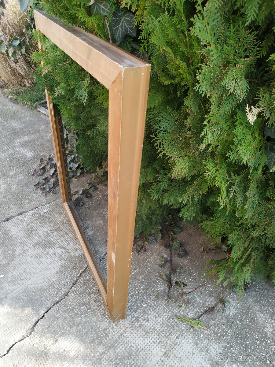 Starožitný drevený rám na obraz - 10