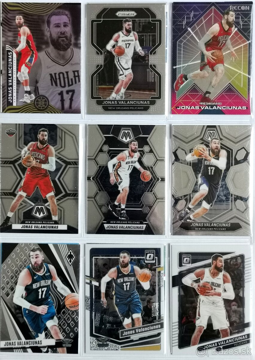 Kartičky NBA - Európski hráči - 10