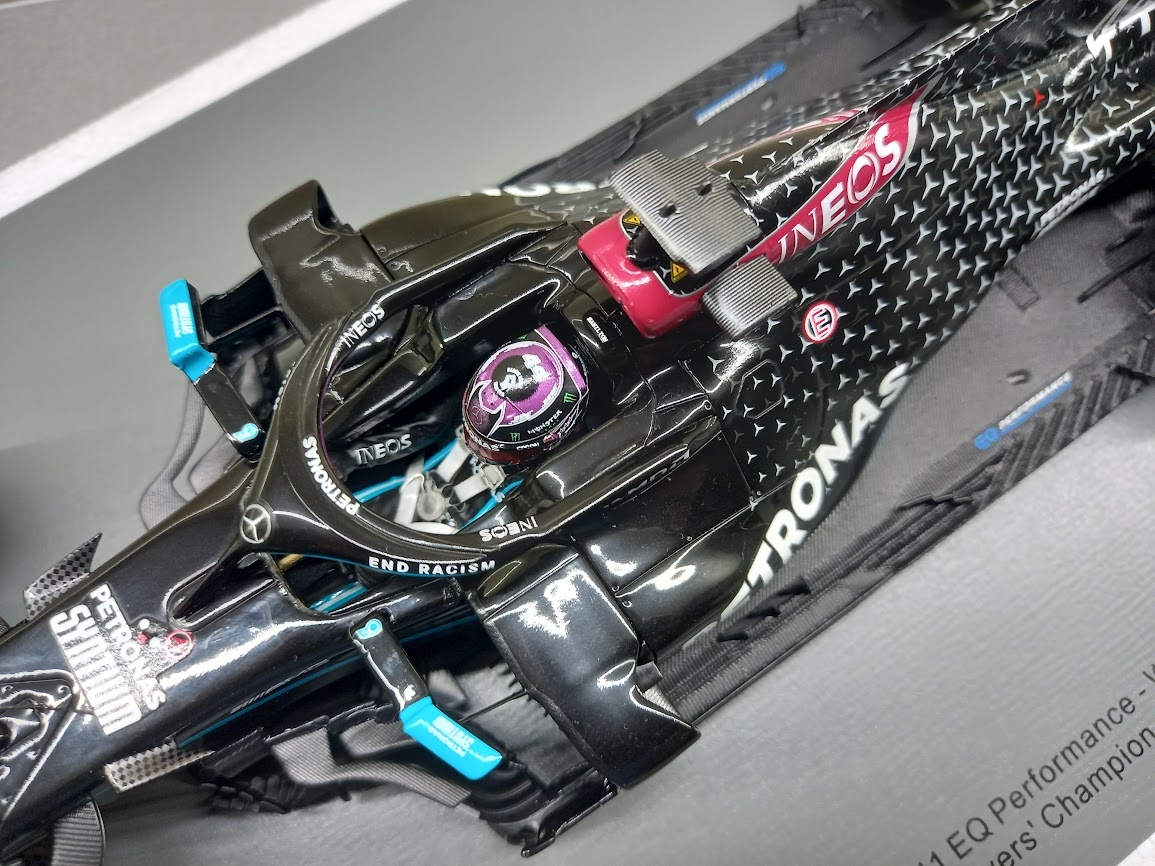 F1 MERCEDES W11 HAMILTON VÍTĚZ GP TURECKA 2020 SPARK 1:18 - 10