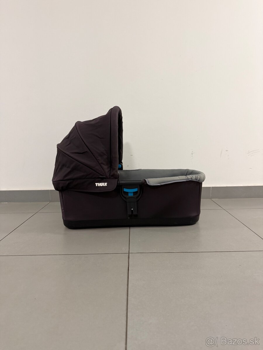 Predám kočík Thule Glide 2 +vanička+ adaptéry na autosedacku - 10