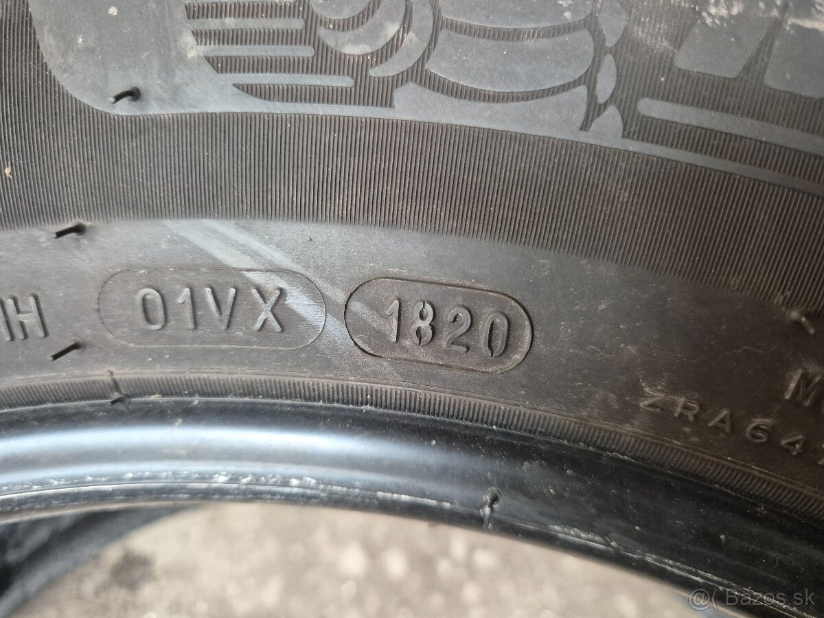 235/60 r17 zimné 4 ks MICHELIN dezén 7,6-6,9 mm - 10