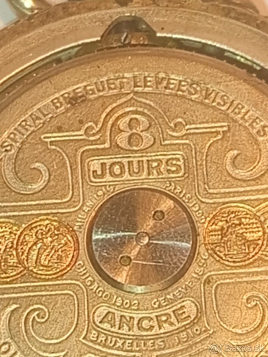 Hodinky cibule 8 hodinové,1902 - 10