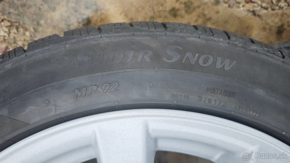 Alu Lexus Is250 (17x8JJ ET45) + zimní pneu Matador - 10