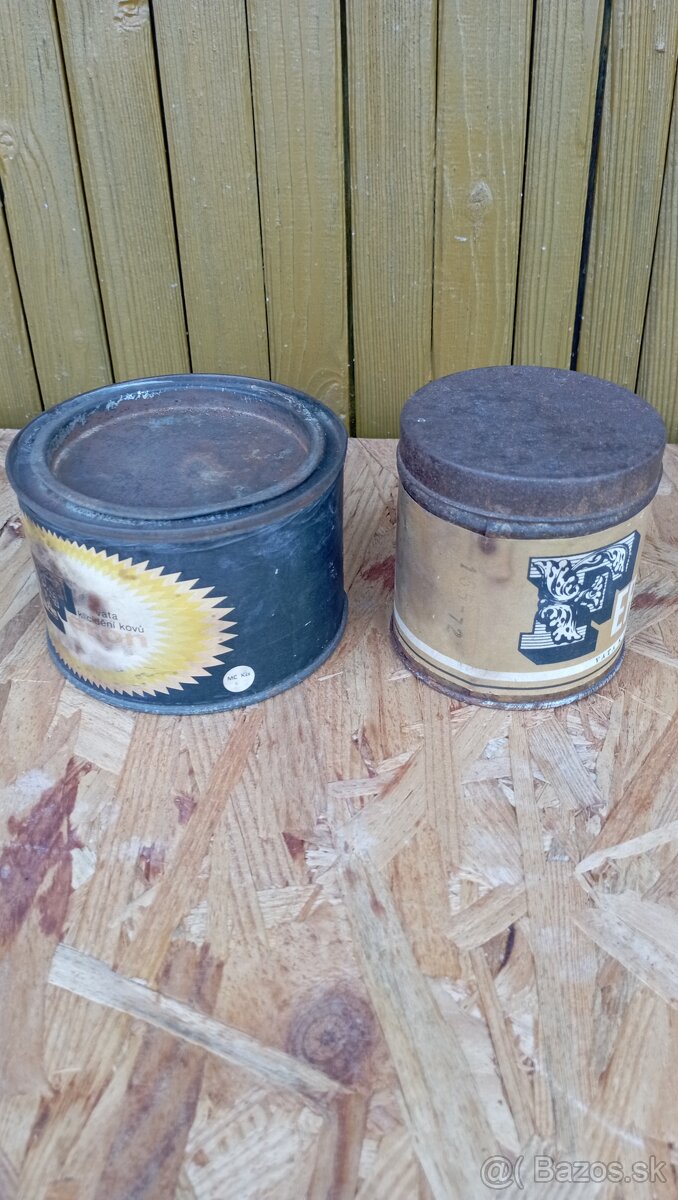 Staré plechovky od oleja... - 10