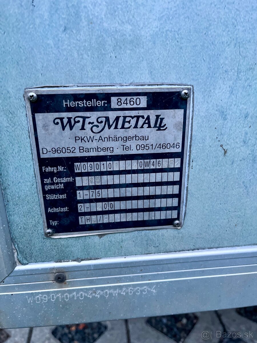 Vozík pro přepravu psů WT-Metall - 10