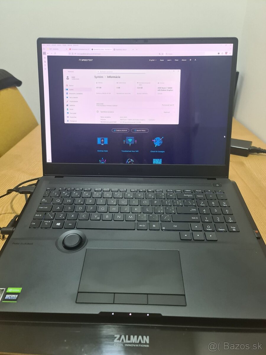 Notebook laptop Asus proart studio book 16 oled 4K H5600QM - 10