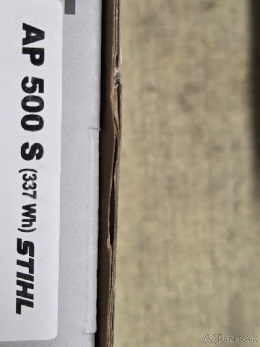 Stihl baterie AP 500 S original zaruka - 10