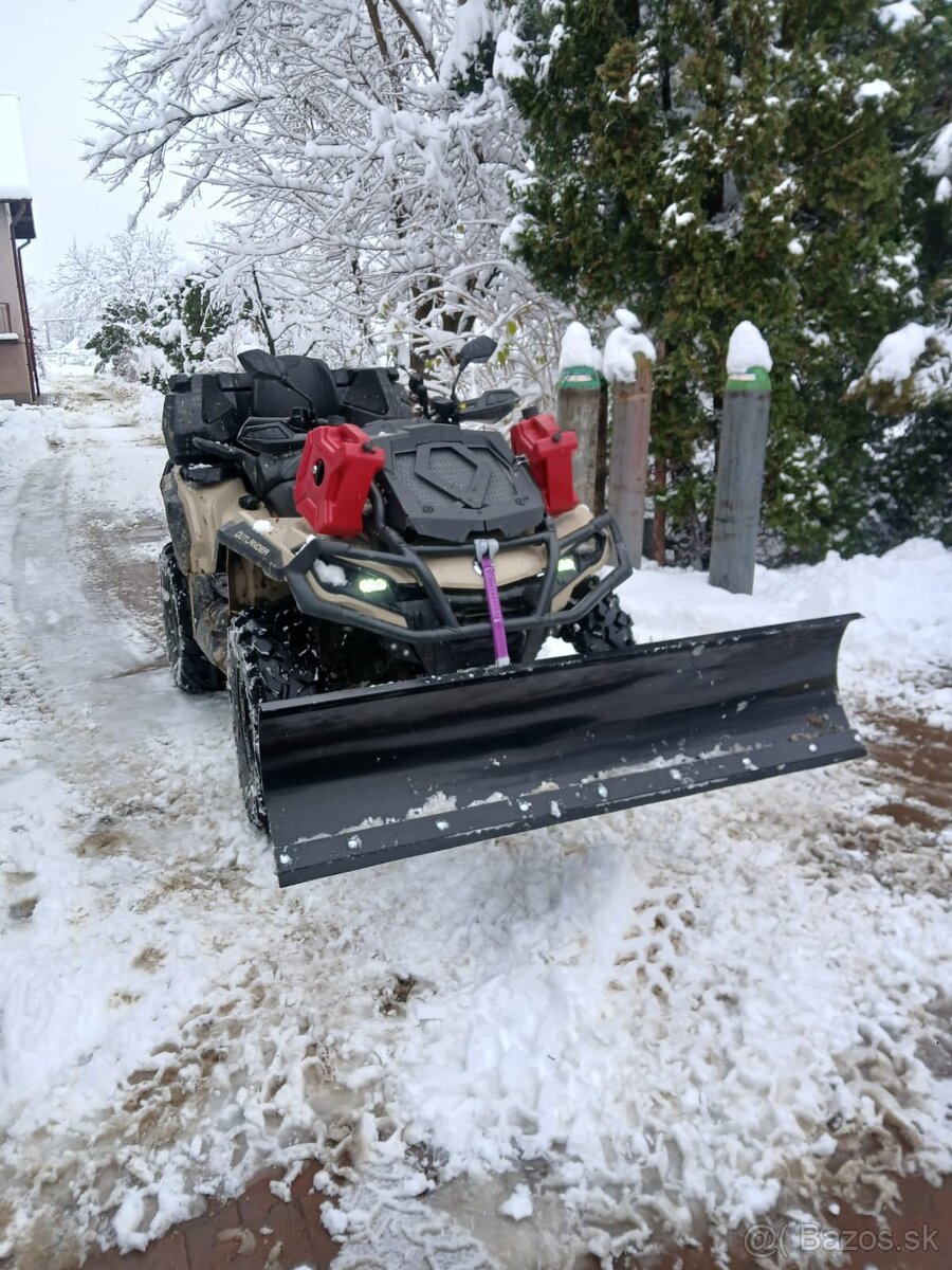 Radlica na stvorkolku atv pluh na sneh click system - 10