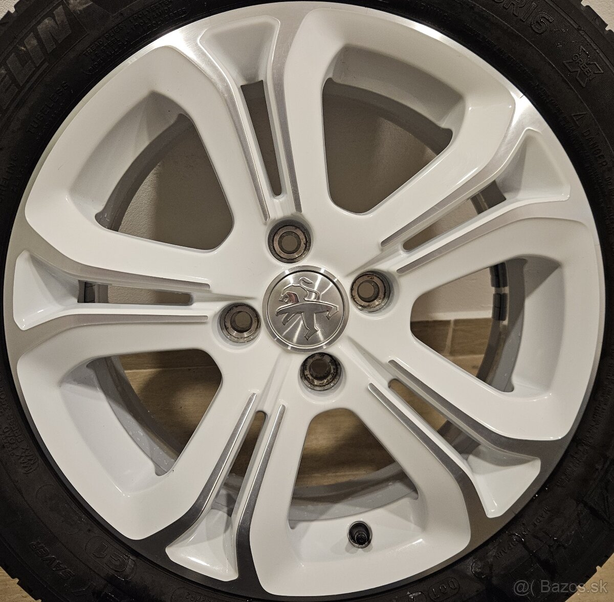 Originálne hliníkové disky PEUGEOT - 4x108 R16 - 10