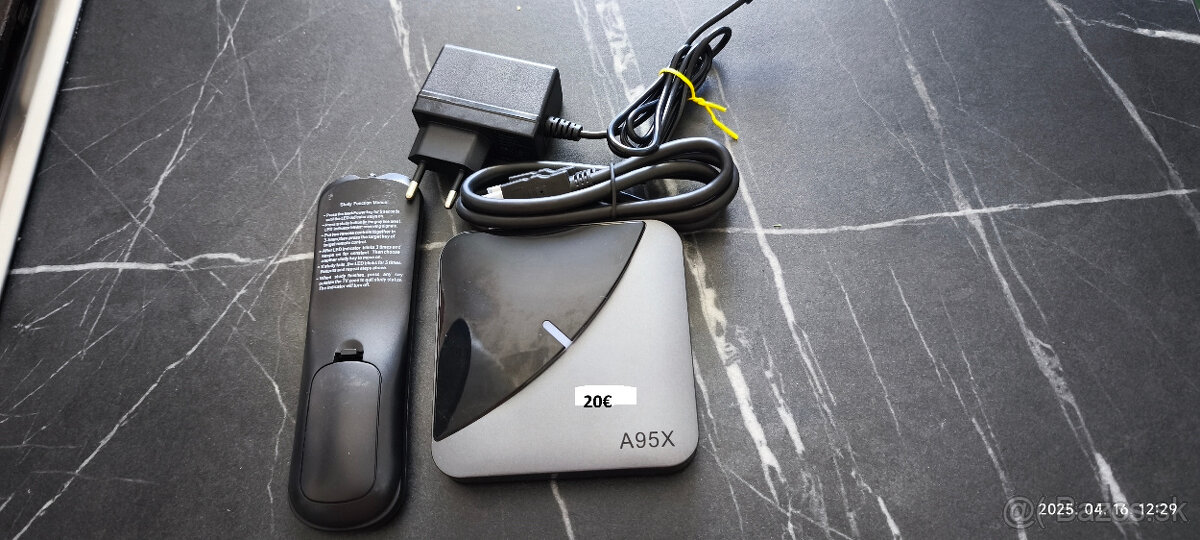 ANDROID BOX 20 eur/ks - 10