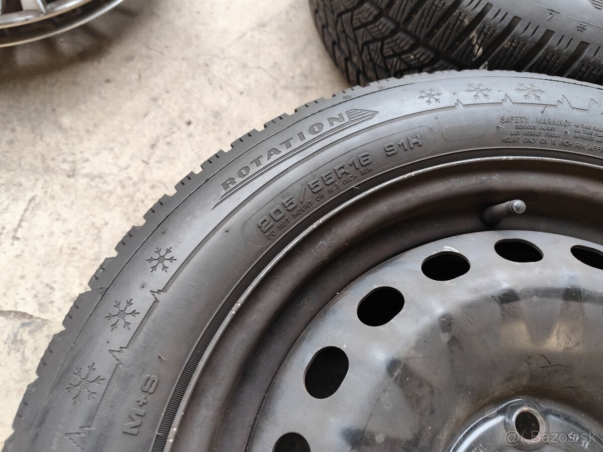 Sada alfa romeo plech+pneu 205/55 16" - 10