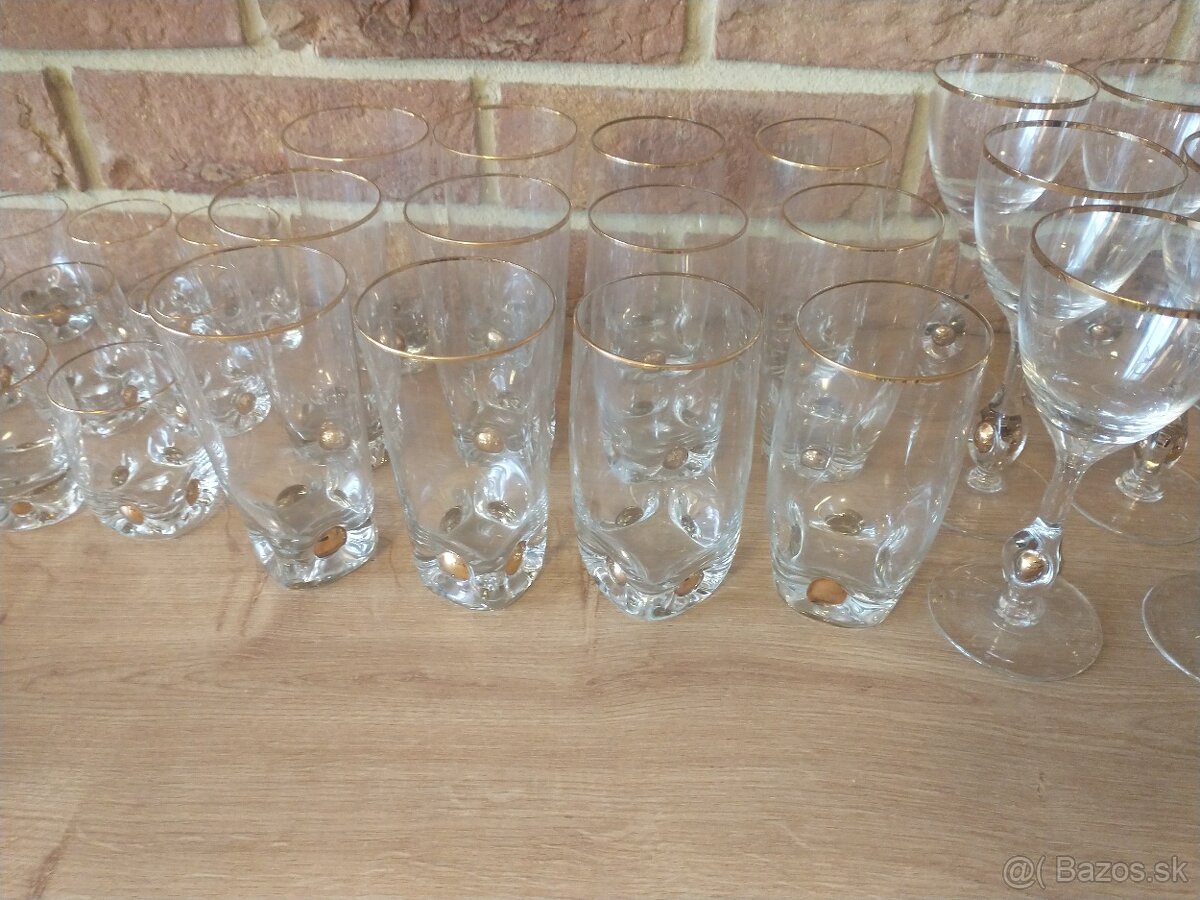 poháre zlatý jano,zlatá zuzana, karafa, džbán, nádoba na ľad - 10
