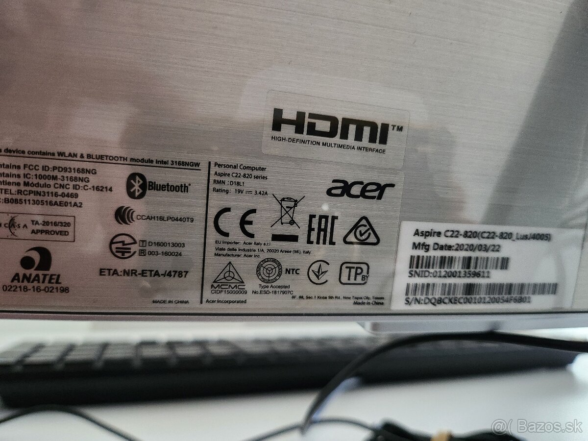 Počítač Acer - 10