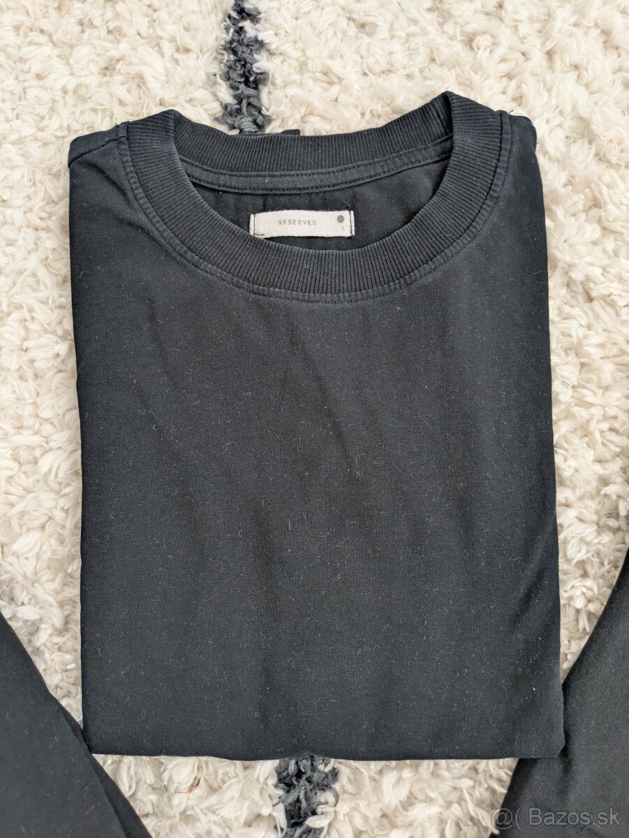 Balík čiernych tričiek - 10