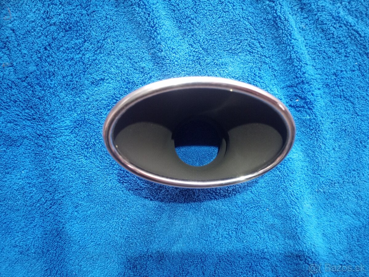 Koncovka výfuku ovál nerez - 10