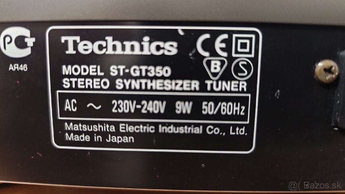 Predám tuner technics ST GT 350 - 10