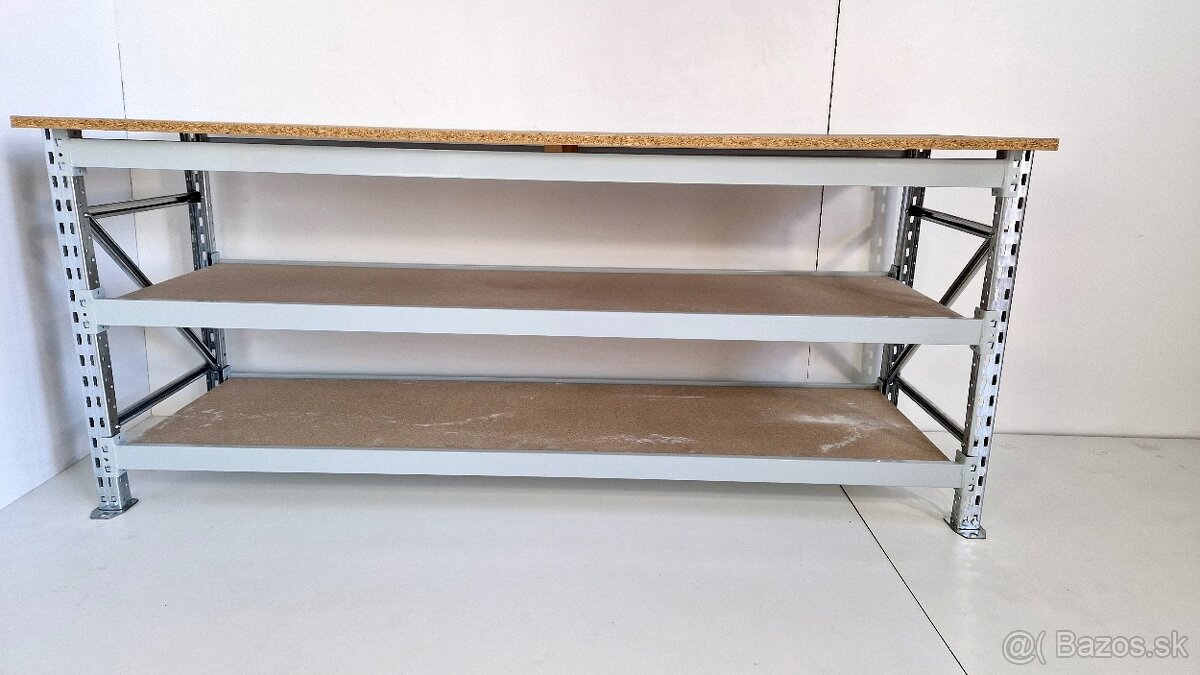 ponk, pracovný stôl. Dielenský stol. - 10