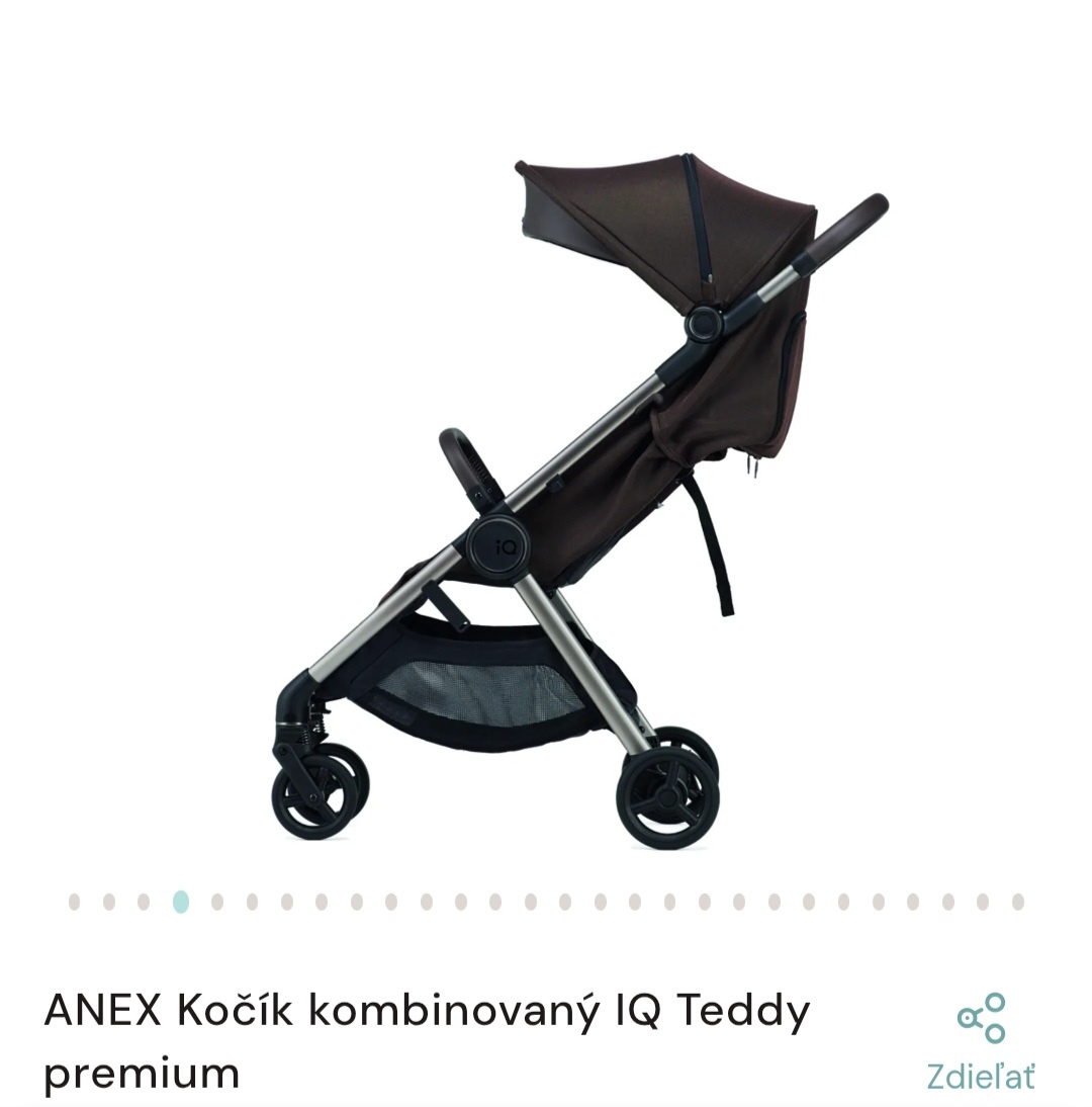 Kočík Anex IQ Teddy Premium - 10
