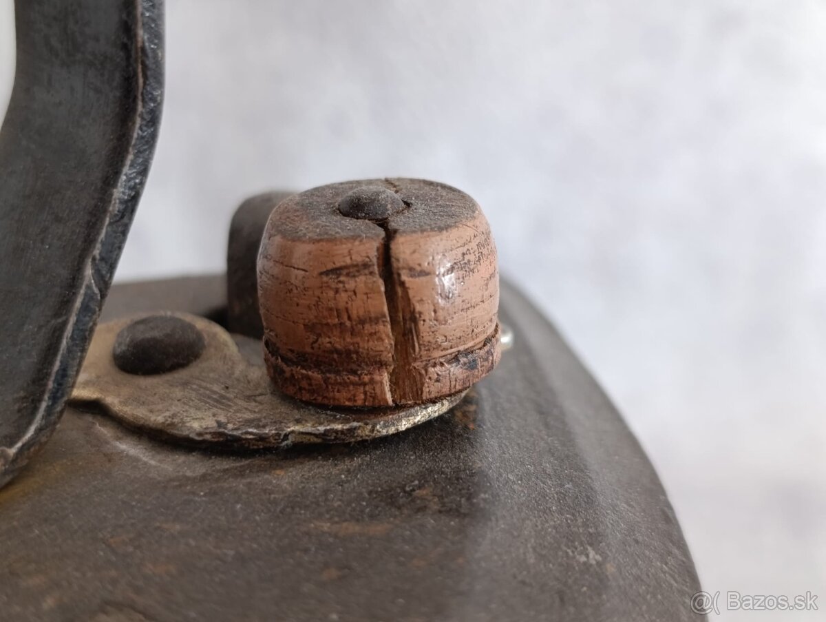 Atypická stará velká žehlička BAWEJA TESTED - 10