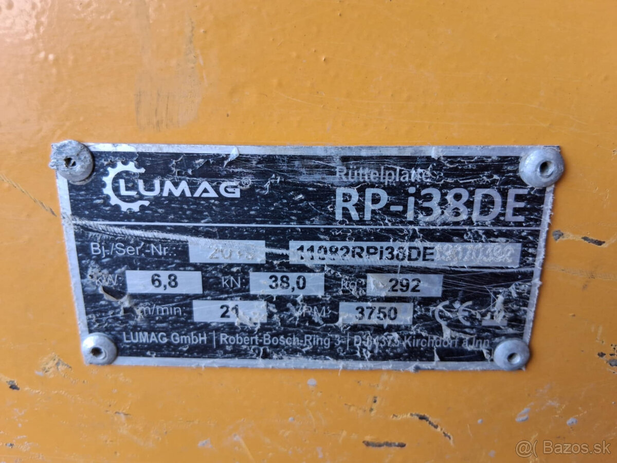 Lumag - vibračná doska - 10