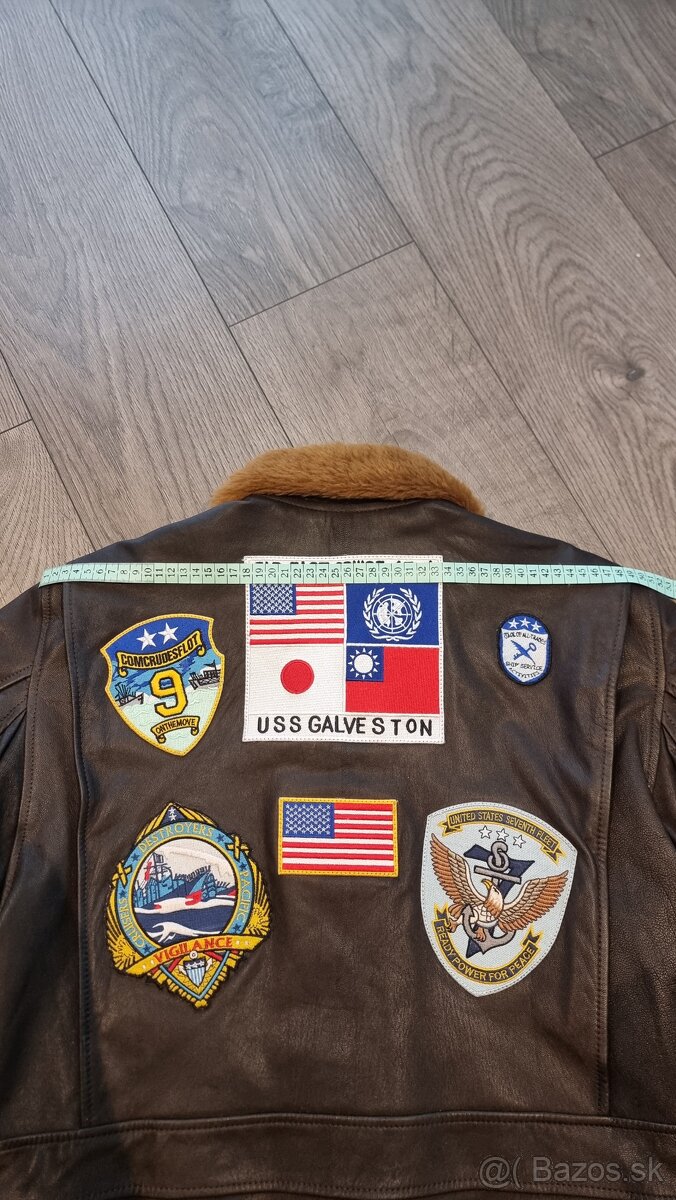 Kožená bunda Top Gun - 10