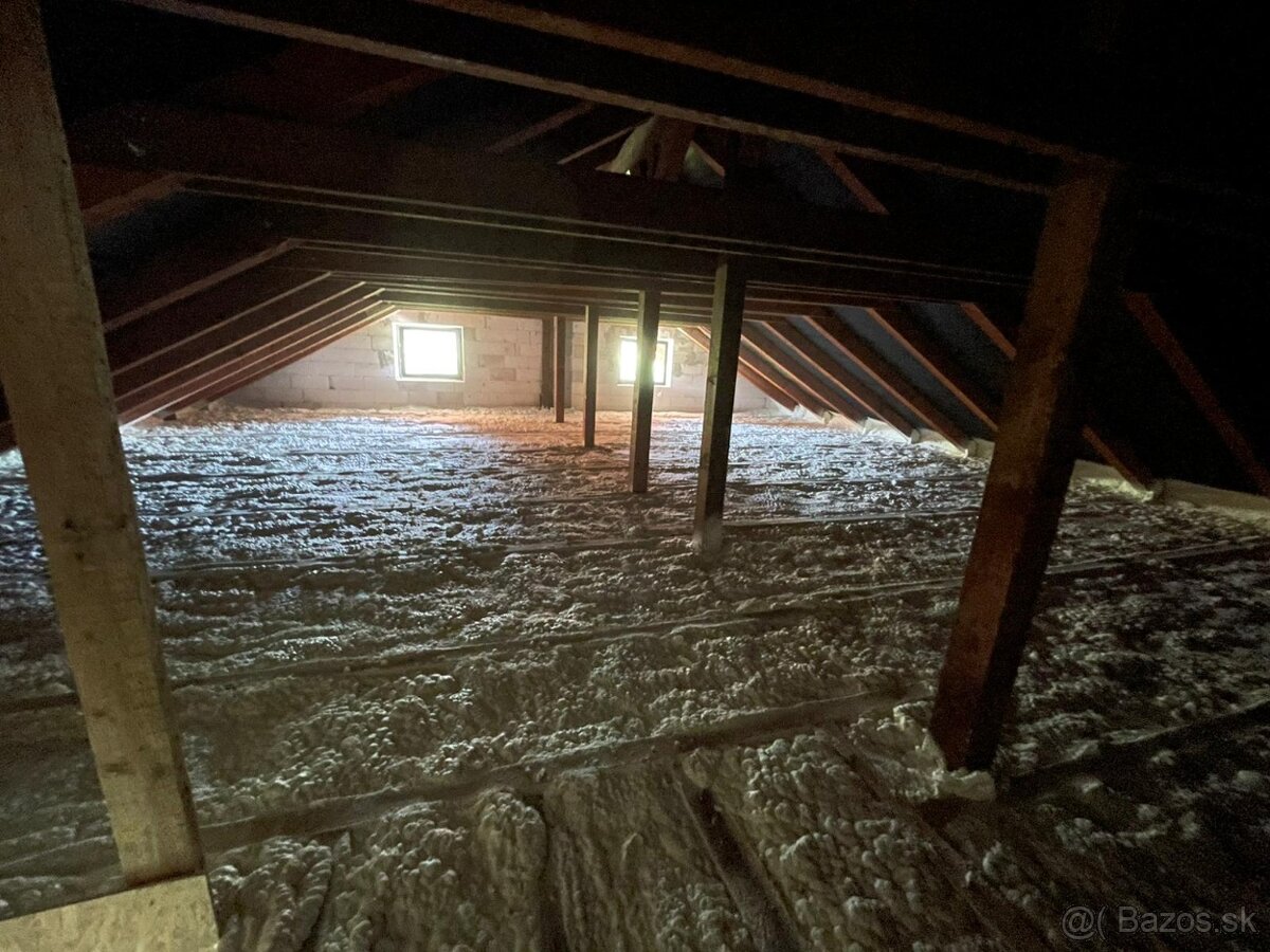 STRIEKANÁ IZOLÁCIA PUR PENOU – DOMY, PODKROVIA, HALY, GARÁŽE - 10