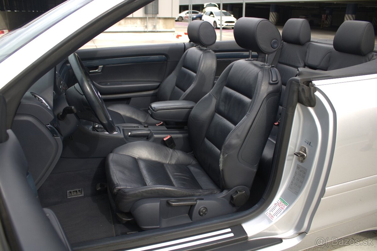 Audi A4 Cabrio, 1.8T 120kw, Benzín+LPG - 10