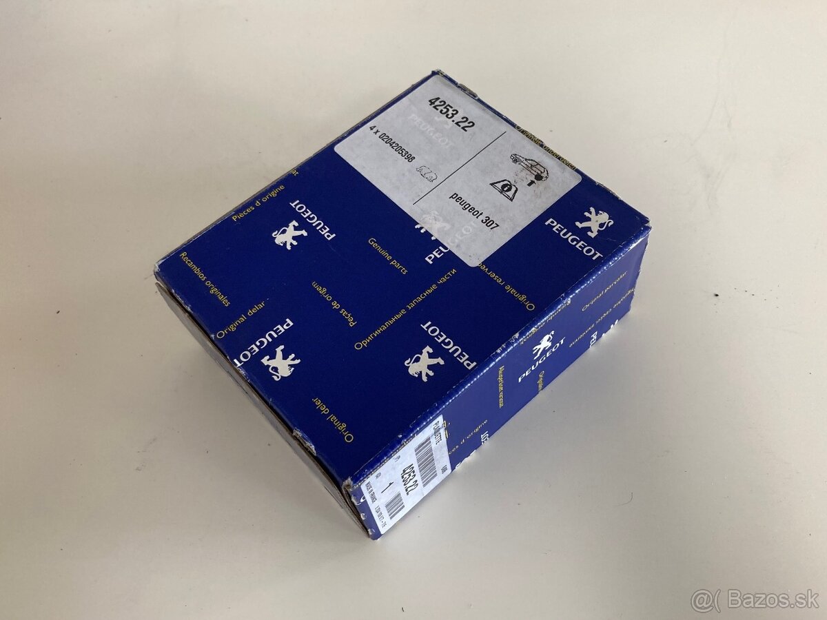 Platničky (doštičky) brzdové Peugeot, Citroen - 10