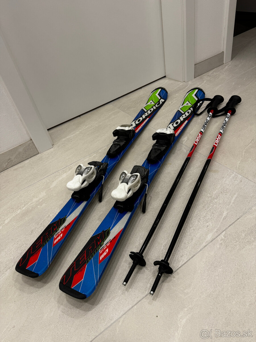 Detské lyze Dobermann, palice - 10