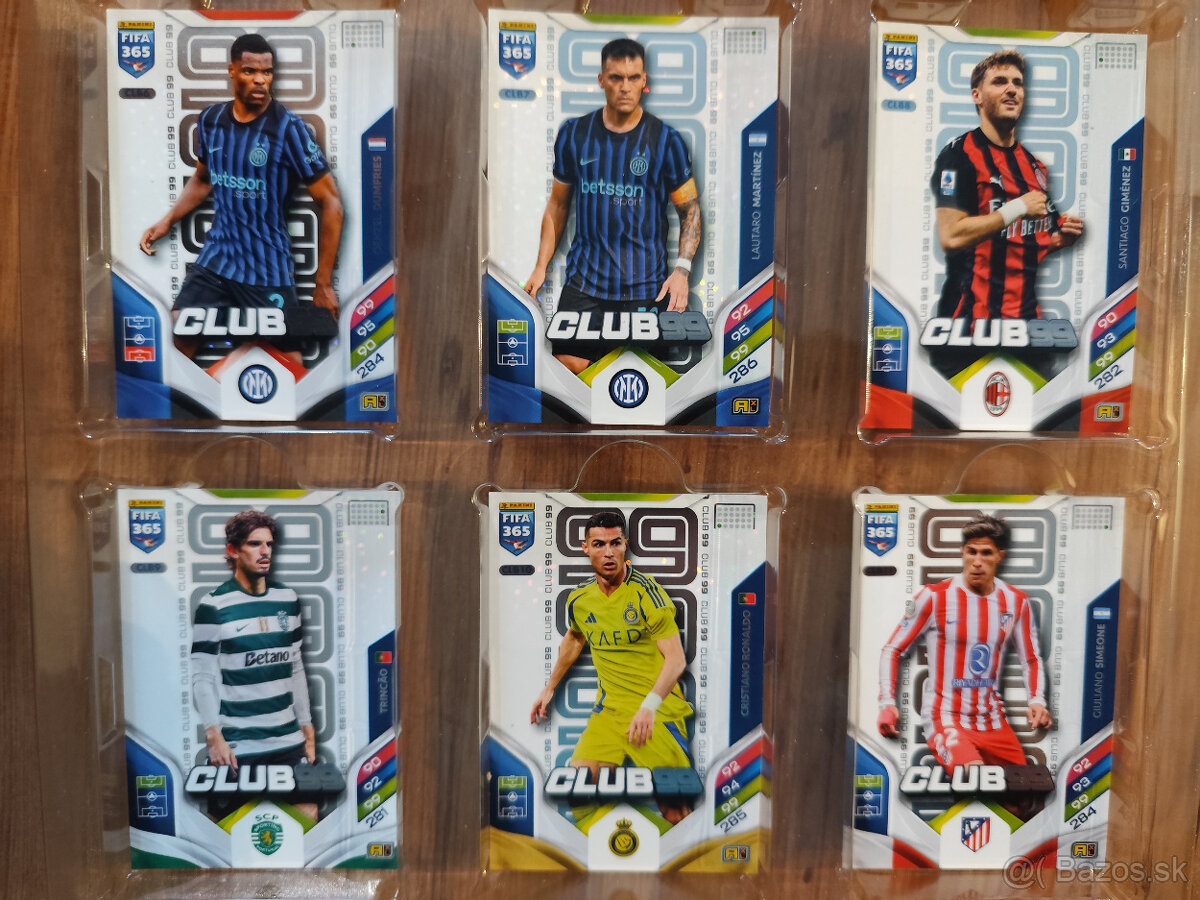 Futbalové kartičky FIFA 365 2026 - adventný kalendár - 10