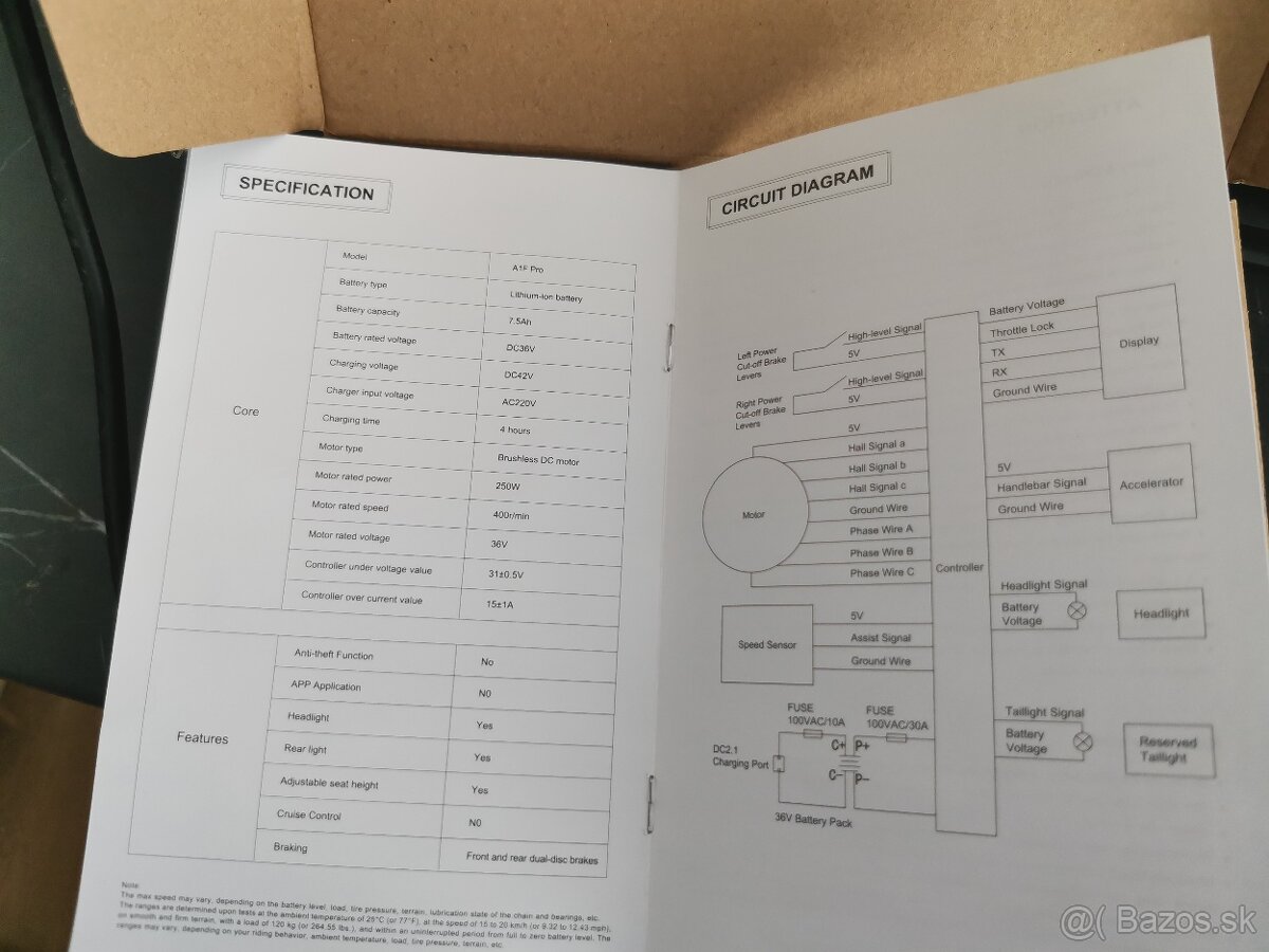 elektro bicykel DYU A1F Pro - 10