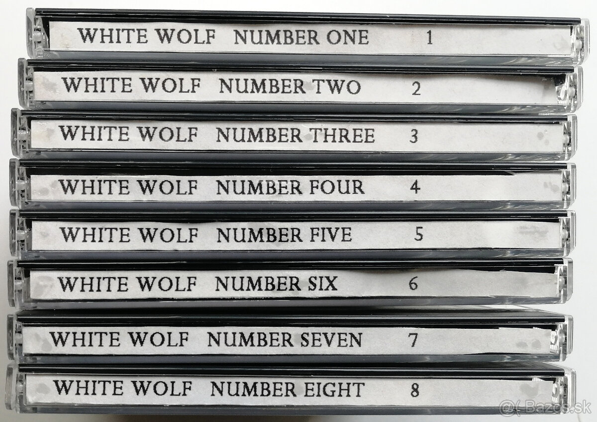 PREDÁM 8 CD WHITE WOLF SOFT. USA 1995 SHAREWARE - 10