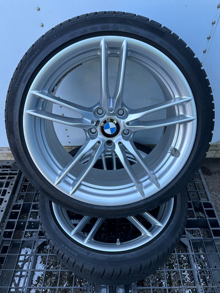 PREDÁM sadu 19" AL disky BMW style 641 M + zimné pneumatiky - 10