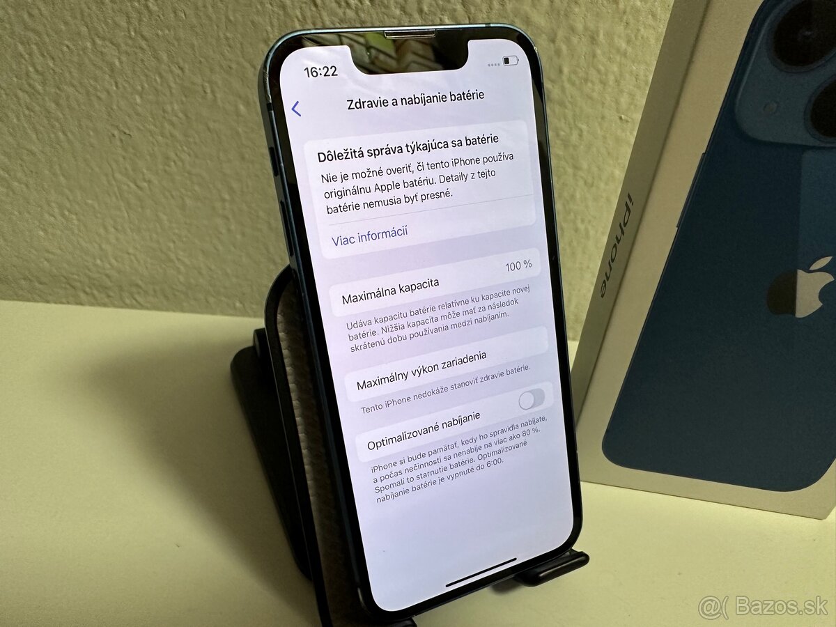 iPhone 13 Mini 100% Zdravie Batérie - 10