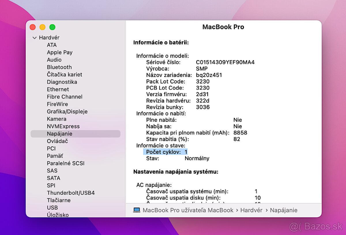 MacBook Pro 15" i7-2,5GHz/16GB/512GB, NOVÁ BATÉRIA,TOP STAV - 10