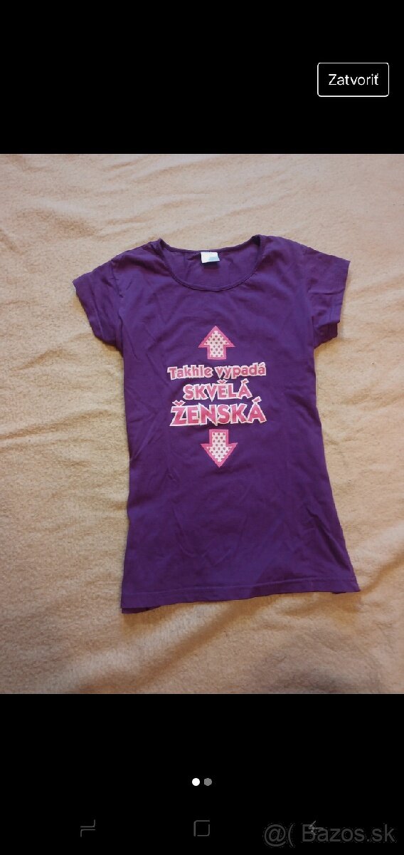 Bavlnené tričká s vtipnými nápismi rôzne veľkosti - 10