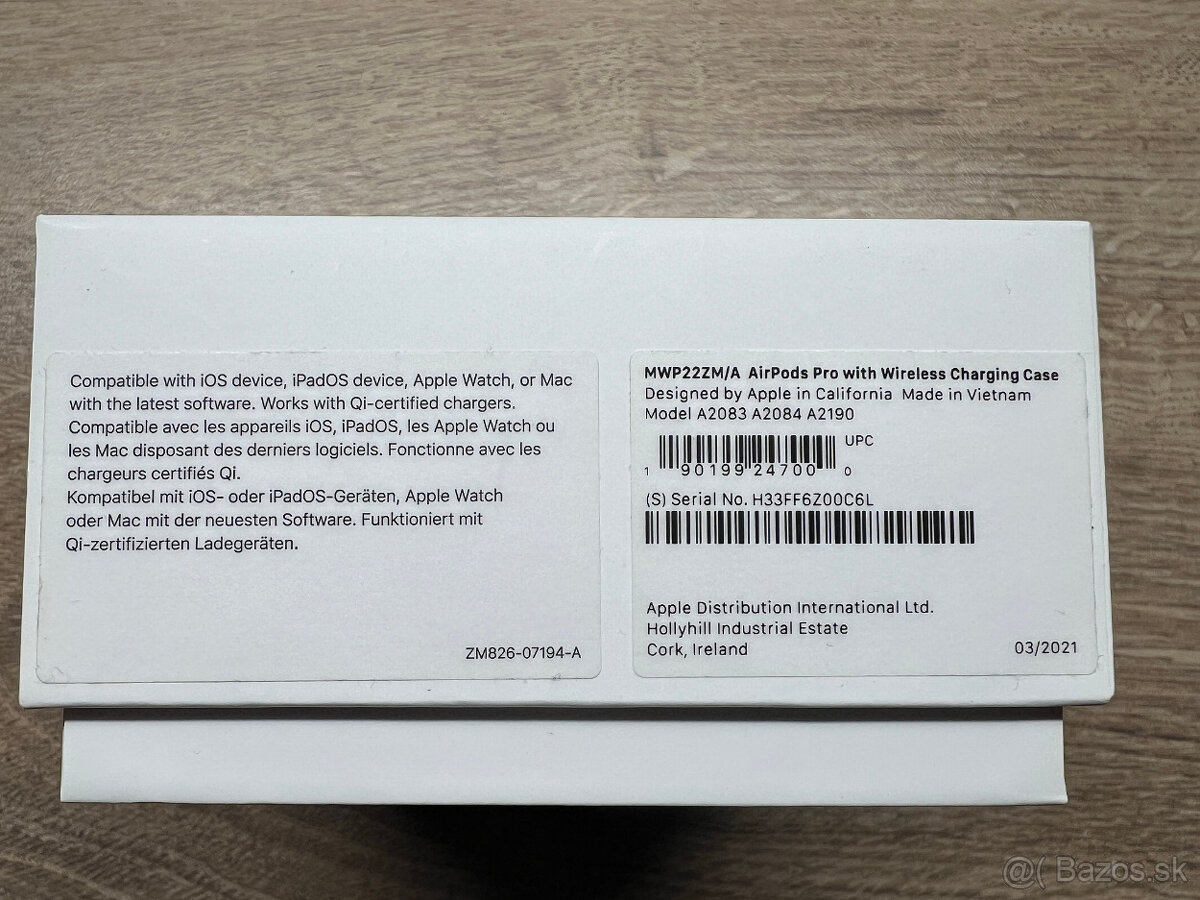 Predám Airpods Pro (2021) s obalom s bezdrôtovým nabíjaním - 10