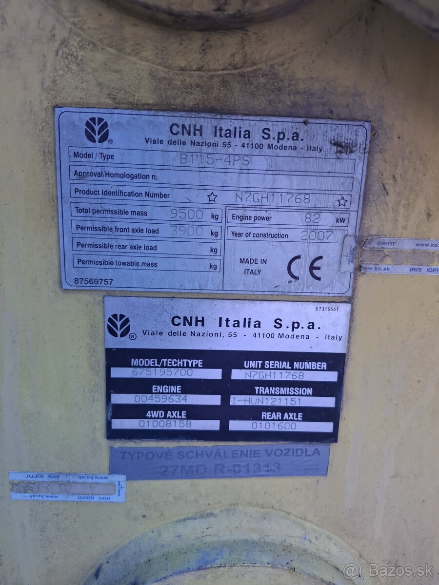 NEW HOLLAND B115 - 10