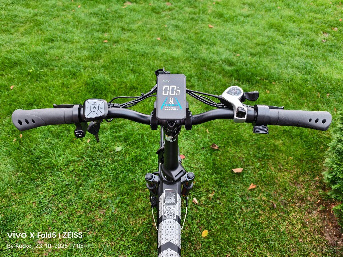 Skladací fat ebike Samebike 20x4.0",750W,15Ah,45km/h,100km - 10