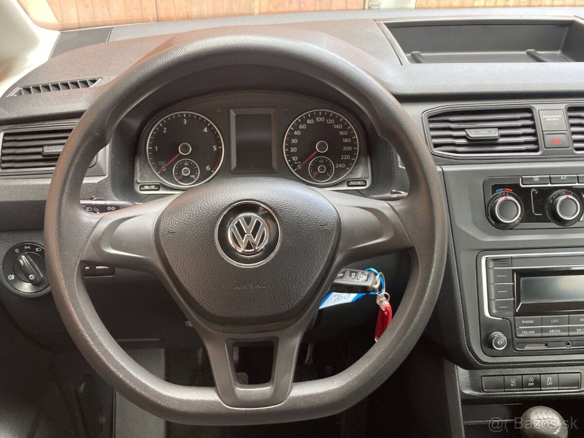 VOLKSWAGEN CADDY 2,0TDi EcoProfi 5míst - 10