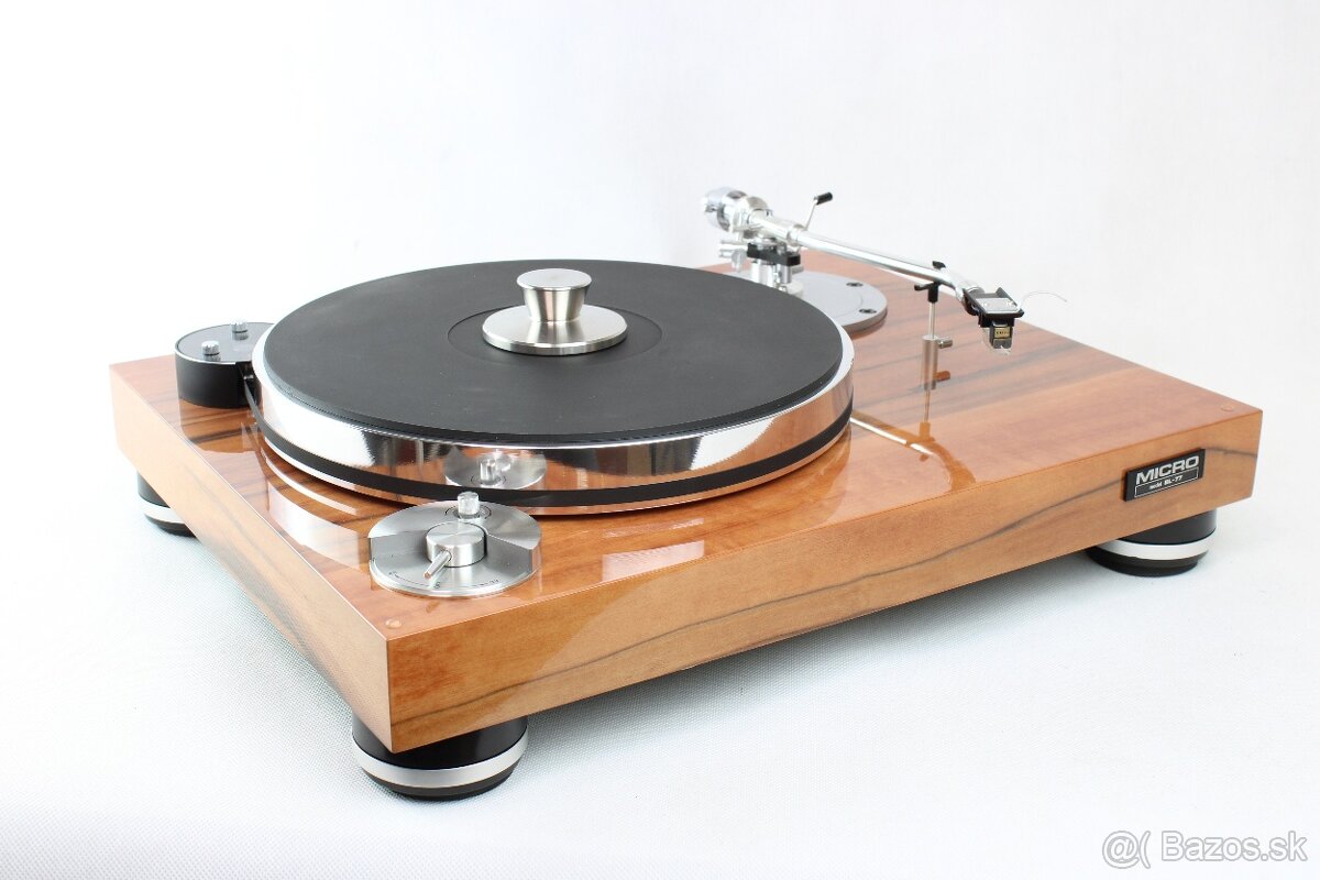 Gramofón Micro Seiki BL-77 + STAX UA-7 - 10