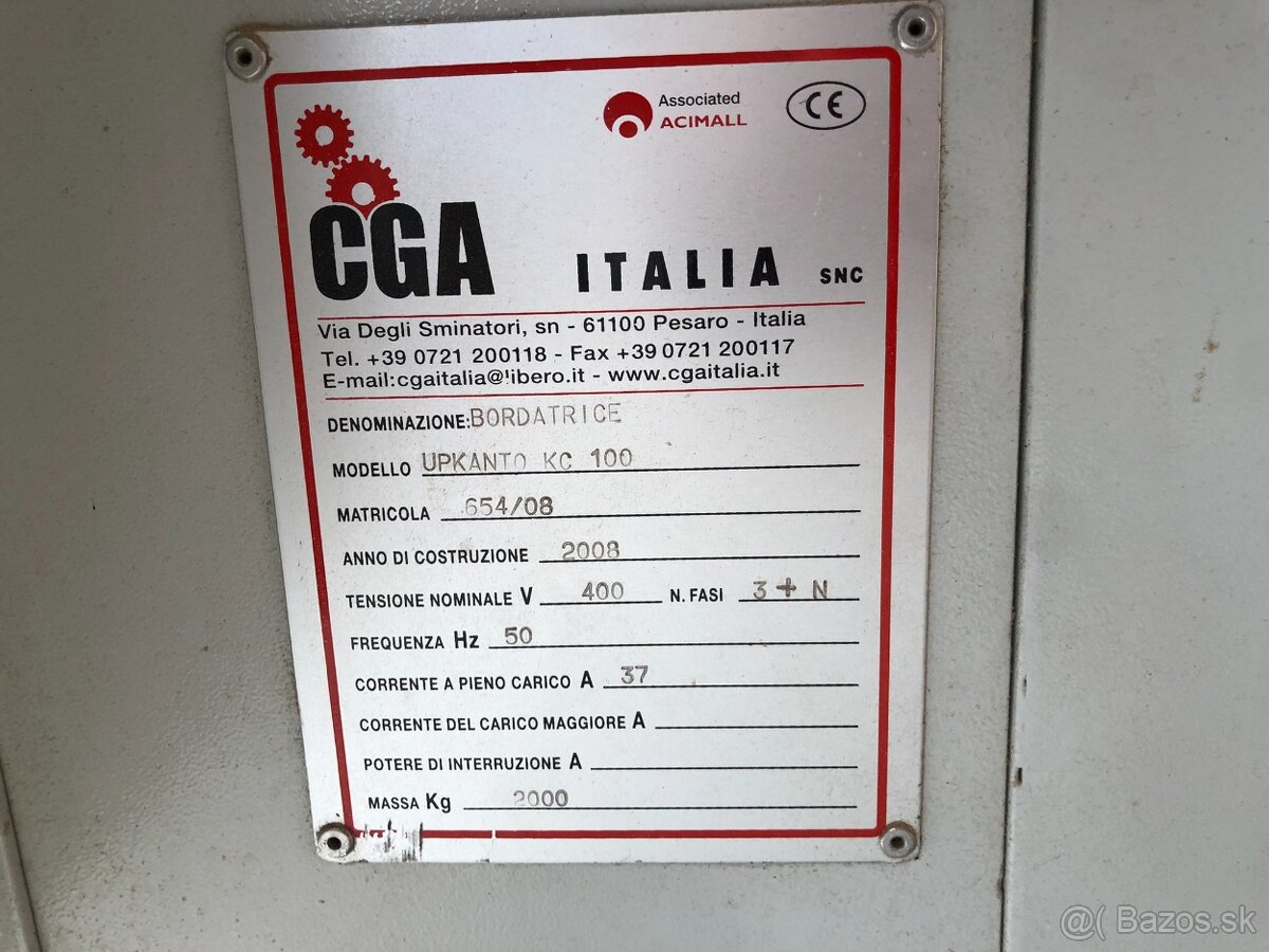 Olepovačka hran CGA 532K (výška dílce až 100 mm) - SLEVA - 10